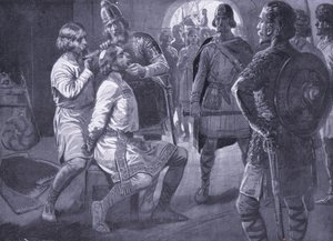 Ceolwulf, król Northumbrii, przemocą strzyżony AD731