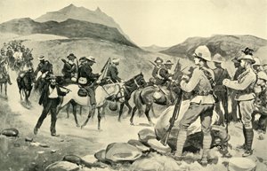 „Poddanie się sił Prinsloo nad rzeką Caledon”, 1901.