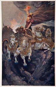„Merodach rusza do ataku na Tiamat”, 1915.