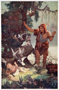 „Pasterz odnajduje niemowlę Semiramus”, 1915.
