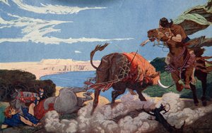 „Zabicie byka Isztar”, 1915.