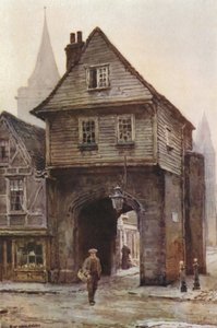 Brama Jaspera (kolor lito) autorstwa Ernest William Haslehust
