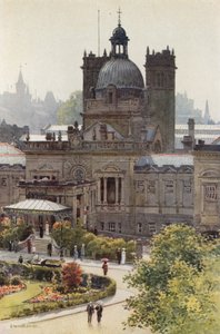 Łaźnie Królewskie, Harrogate (kolor lito) autorstwa Ernest William Haslehust