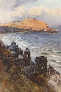 Spa i South Bay (kolor lito) autorstwa Ernest William Haslehust