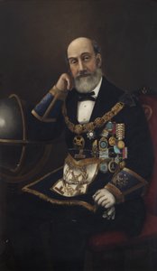 John Morant Hervey, Wielki Sekretarz, 1875 autorstwa Ernest de Cleichen von Tettenborn