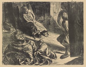 Biedny kuzyn autorstwa Ernst Barlach
