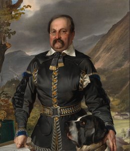 Niemcy: Franz Anton Ritter von Jakomini w mundurze górniczym autorstwa Ernst Christian Moser