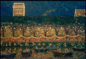 Wieczór w Uhlenhorster Fährhaus