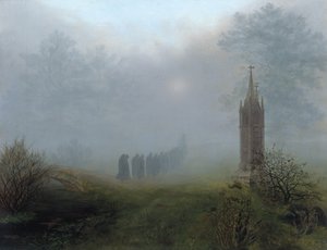 Procesja we mgle, 1828