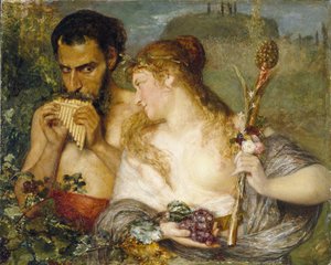 Nimfa i Faun, 1878