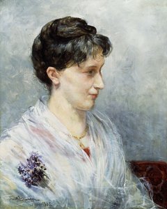 Portret Marii autorstwa Ernst Josephson