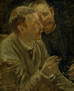 Portret malarzy Bruno Liljeforsa i Alfa Wallandera