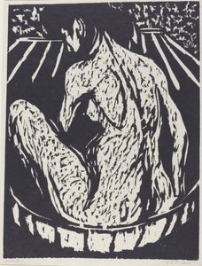 Akt kobiecy, 1908. autorstwa Ernst Ludwig Kirchner