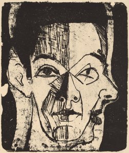 Studium Główne, 1926. autorstwa Ernst Ludwig Kirchner
