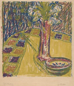 Martwa natura, 1907. autorstwa Ernst Ludwig Kirchner