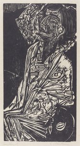 Żona profesora Goldsteina, 1916. autorstwa Ernst Ludwig Kirchner