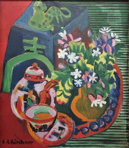1920 Kirchner martwa natura autorstwa Ernst Ludwig Kirchner