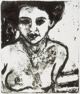 Dziecko-artysta autorstwa Ernst Ludwig Kirchner
