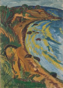 Zatoka na wybrzeżu Fehmarn autorstwa Ernst Ludwig Kirchner