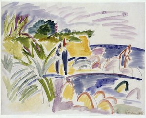 Plaża na Fehmarn, 1913