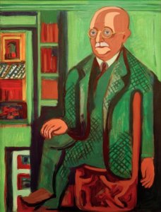 Portret dr. Hagemann autorstwa Ernst Ludwig Kirchner