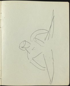 Tancerze i wykonawcy (strona ze szkicownika) autorstwa Ernst Ludwig Kirchner