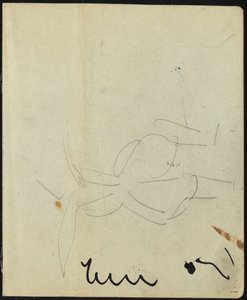Tancerze i wykonawcy (strona ze szkicownika) autorstwa Ernst Ludwig Kirchner