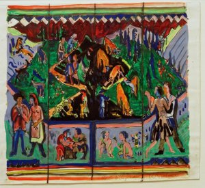 Życie autorstwa Ernst Ludwig Kirchner
