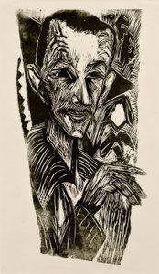 Teozof autorstwa Ernst Ludwig Kirchner