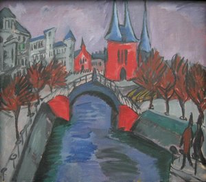 Elisabethufer autorstwa Ernst Ludwig Kirchner