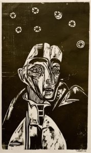 Kobieta w nocy autorstwa Ernst Ludwig Kirchner