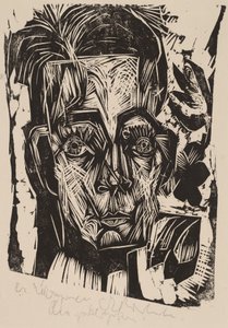 Kierownik dr Robert Binswanger (student) autorstwa Ernst Ludwig Kirchner