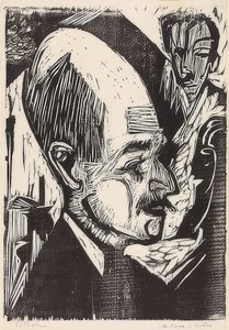 Kierownik dr. Rolnik. 1921 autorstwa Ernst Ludwig Kirchner