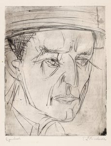 Kierownik dr Grisebach. 1920 autorstwa Ernst Ludwig Kirchner