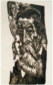 Szef Ludwig Schames autorstwa Ernst Ludwig Kirchner