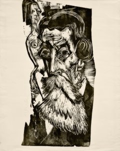 Szef Ludwig Schames autorstwa Ernst Ludwig Kirchner
