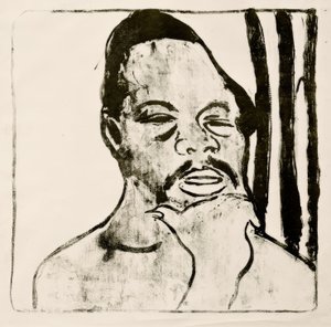 Negerkopf autorstwa Ernst Ludwig Kirchner