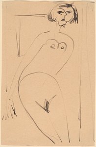 Nagi autorstwa Ernst Ludwig Kirchner