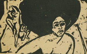 nagie tancerki; Nagie tancerki, 1909 autorstwa Ernst Ludwig Kirchner