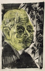 Portret dr Spenglera, 1919 autorstwa Ernst Ludwig Kirchner