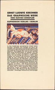 Leżąca nagość z kotem (ilustracja dla Ernsta Ludwiga Kirchnera: Das Graphisches Werk) autorstwa Ernst Ludwig Kirchner