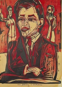 Autoportret autorstwa Ernst Ludwig Kirchner