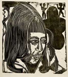 Córka Sternheima autorstwa Ernst Ludwig Kirchner