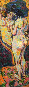 Dwa akty [awers] autorstwa Ernst Ludwig Kirchner