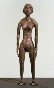 Akt kobiecy, stojący (postać stojąca) autorstwa Ernst Ludwig Kirchner