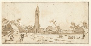 Widok na Spaarnwoude autorstwa Esaias van de Velde