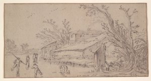 Zimowy krajobraz autorstwa Esaias van de Velde
