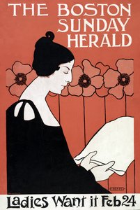 The Boston Sunday Herald - Ladies Want It 24 lutego, wyd. ok. 1900