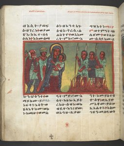 Lub. 607 f173v, Scena z życia Matki Boskiej, z 