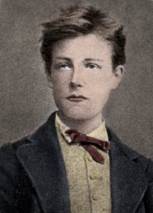Arthur Rimbaud, francuski poeta i poszukiwacz przygód - Portret Arthura Rimbauda (1859 - 1891) ma 17 lat. Fot. Carjat. autorstwa Etienne (after) Carjat